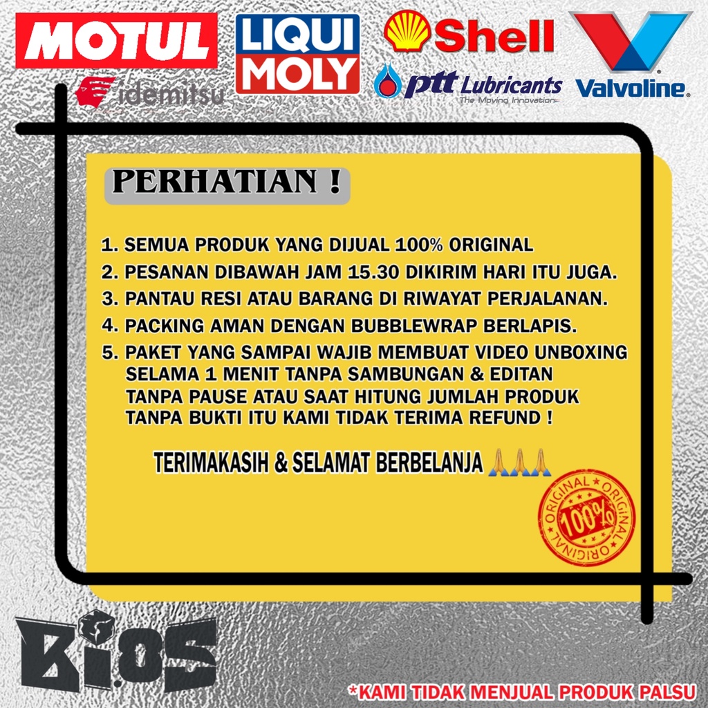 VALVOLINE CHAMP 4T 20w50 0.8L OLI MOTOR MANUAL/MATIC ORIGINAL 100%