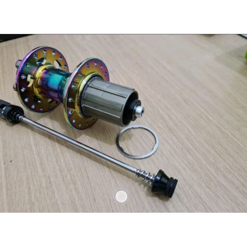 Hub Freehub XLR8 Rainbow Sealed Bearing . hub Free hub Pelangi Suara jangkrik Sixbolt Sealed Bearing