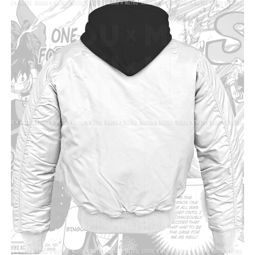 Premium Waterproof Bomber Plus Ultra BNHA Anime Manga Boku No Hero Academia Unisex