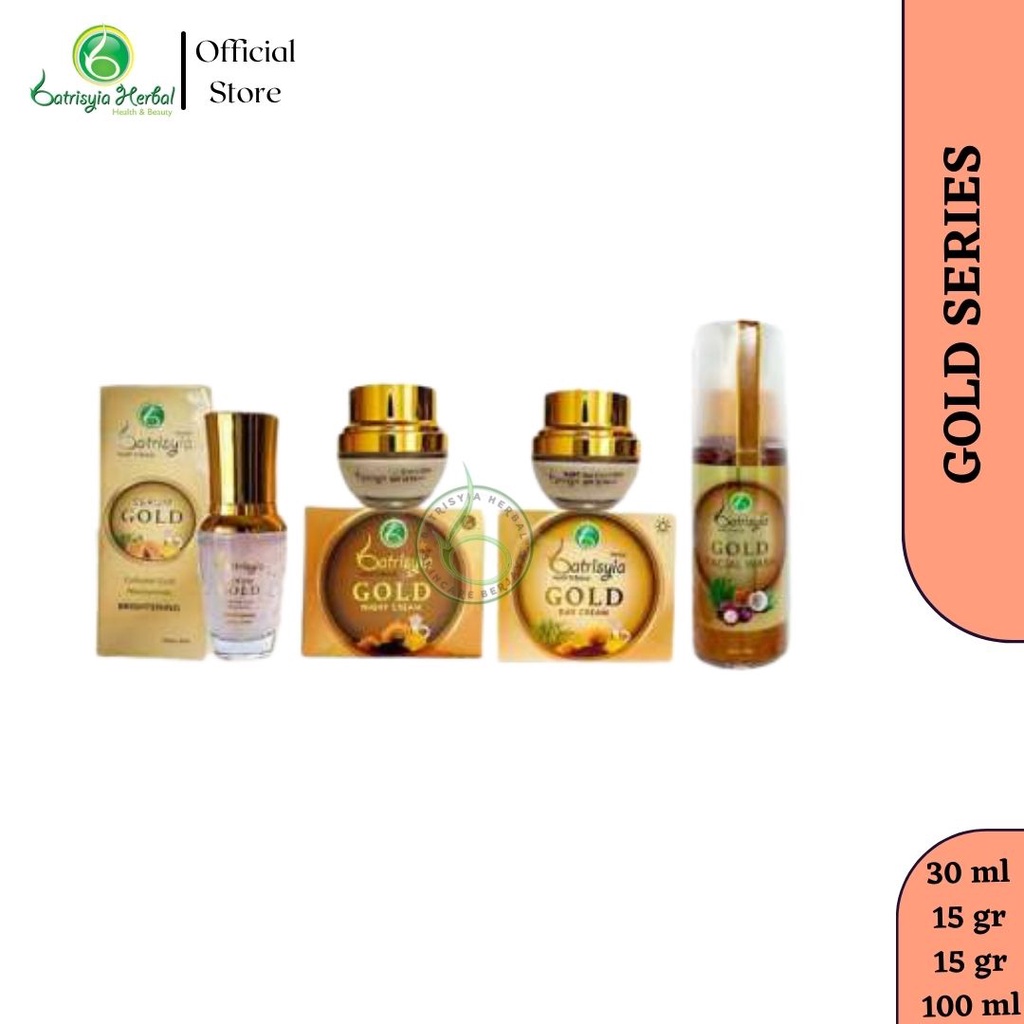 BATRISYIA GOLD SERIES / PAKET GOLD / SKINCARE EMAS 24K