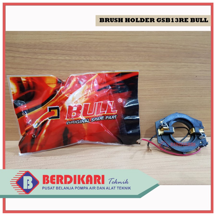 BRUSH HOLDER / RUMAH CARBON BRUSH MESIN BOR BOSCH GSB 13 RE