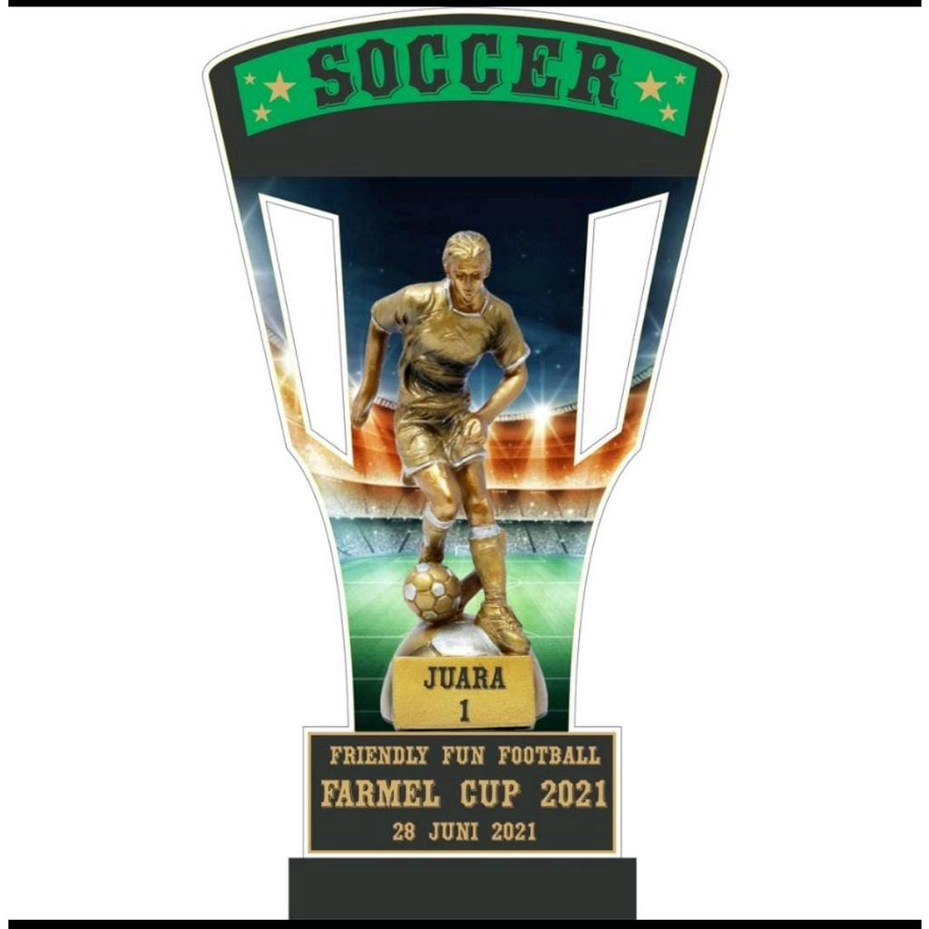 Plakat Turnamen Fursal Piala Futsal Piala Turnamen Futsal Plakat Akrilik Plakat Custom