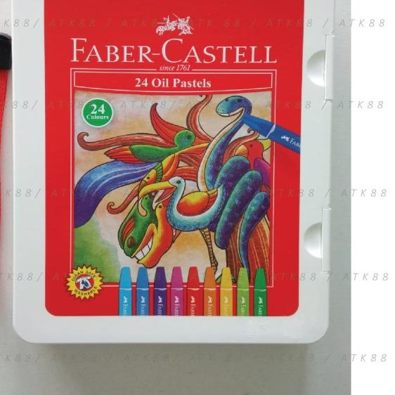 

Hexagonal Oil Pastel 24 Pcs (#120089) / Crayon faber castell