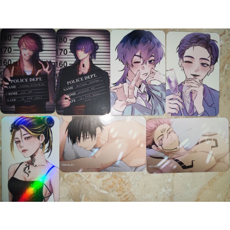 [READY STOCK] Photocard Jujutsu Kaisen by jujutsu_sae & Photocard Tokyo Revengers by sangdadzone mob