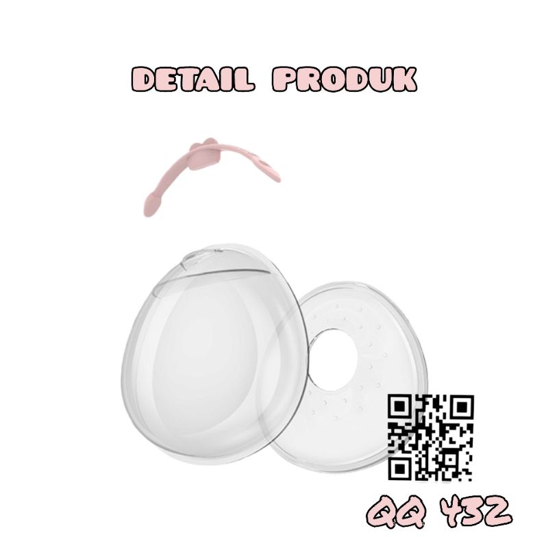 [New Item] Breastmilk shells isi 2pcs Wadah penampung tetesan ASI bahan silica gel breastpad Milk Collector Shell Breast shell milk saver