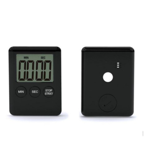 [TIMER COOK] - Yoiheng Mini Timer Digital Dapur - 704AAB - Black