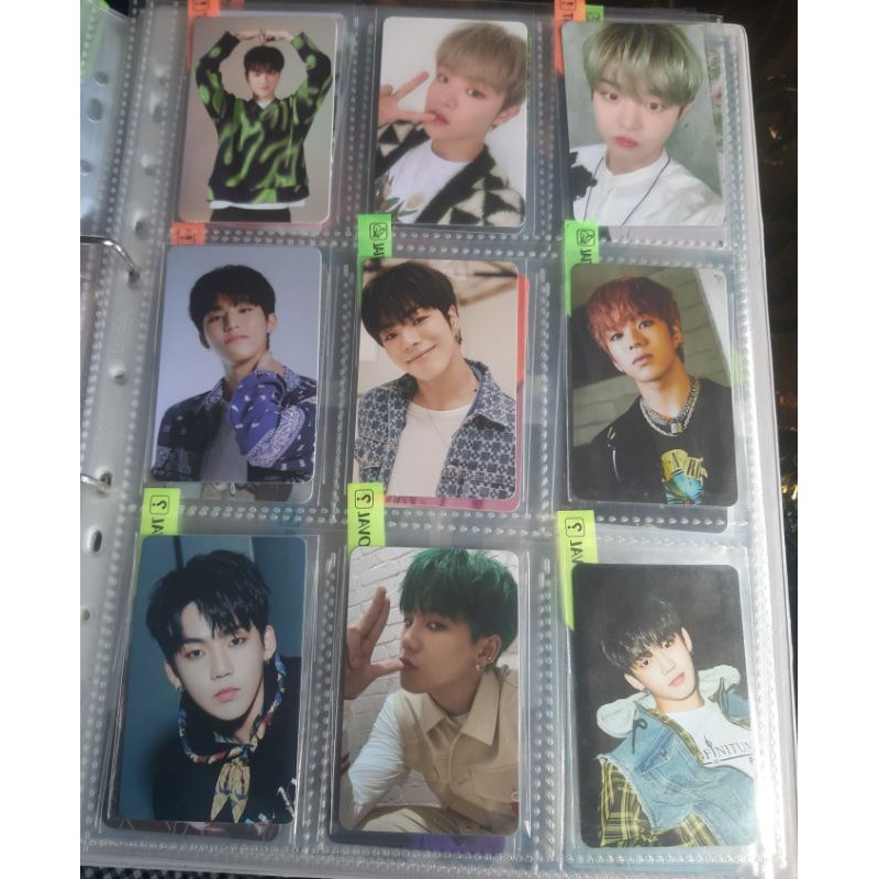 PC TREASURE SET JIHOON, YEDAM, HYUNSUK, JAEHYUK, JUNGHWAN, BABY MASHIHO, KALEM KEMPI KEBON
