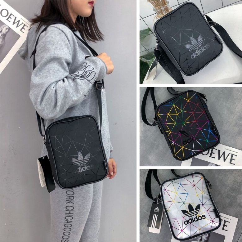 RYX - Triangle ADiz Tas Selempang Unisex Fashion Casual - Ori Import