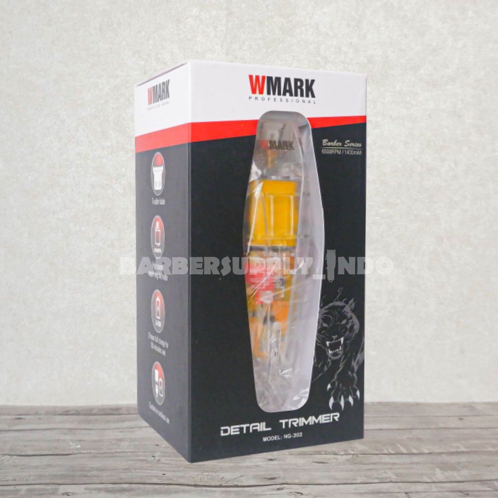 WMARK NG 202 ORIGINAL SHAVER CORDLESS MESIN ALAT CUKUR RAMBUT ORI