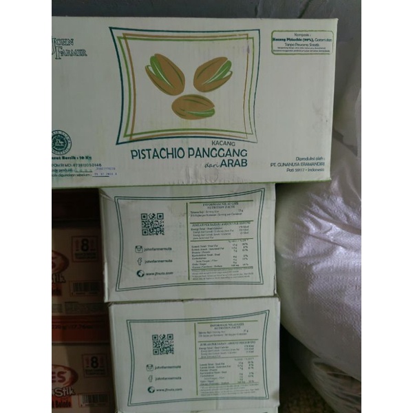 

kacang pistacios USA berat 10kg