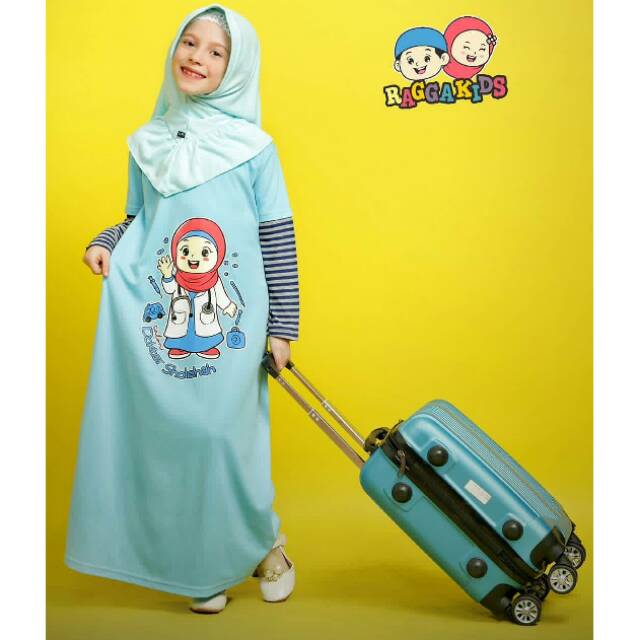 baju muslim anak perempuan murah gamis edukasi ngaji raggakids RG 17 sarimbit (open reseller)