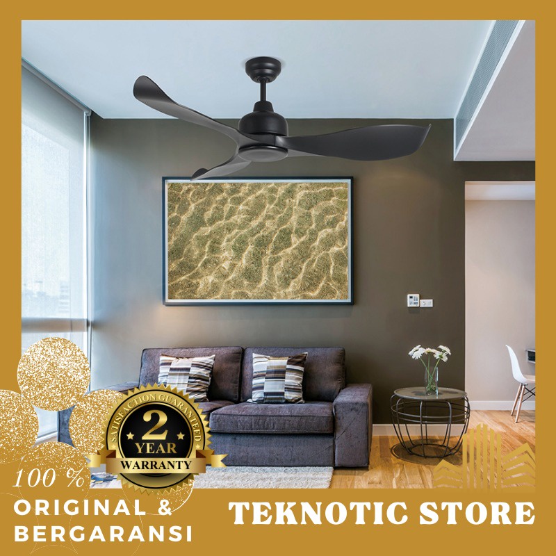 MT Edma, 46in RETRO, Decorative Ceiling Fan, Remote Control