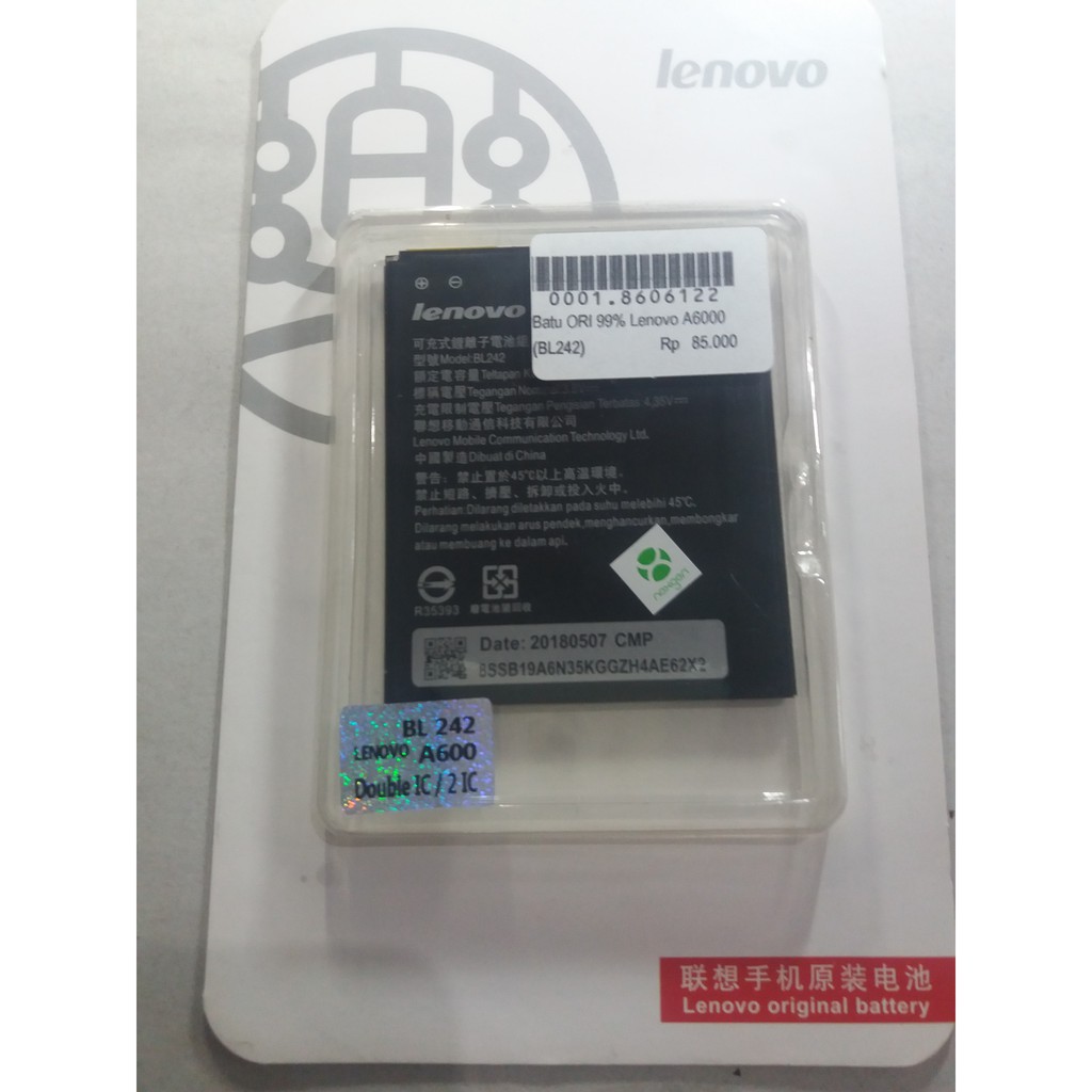 BATU ORI 99 LENOVO A 6000