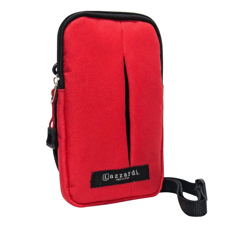 CRUISING RED |ManNeedMe x URBAN| Tas Selempang Pria Tas Handphone Sling Bag Pria ORIGINAL