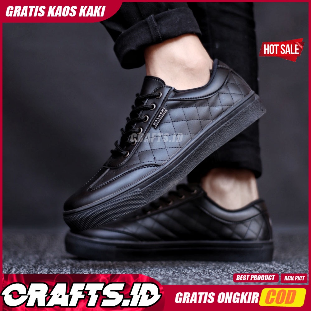 CRAFTS X PREDRO Sepatu Sneaker Sepatu Casual Pria Sepatu Kasual Sneakers Pria Cowok Ori Semi Formal Kerja Kuliah Kondangan Gaya Santai Kekinian Murah Terlaris