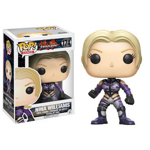 Funko Pop Games Tekken - Nina Williams ( Silver Suit) Exclusive