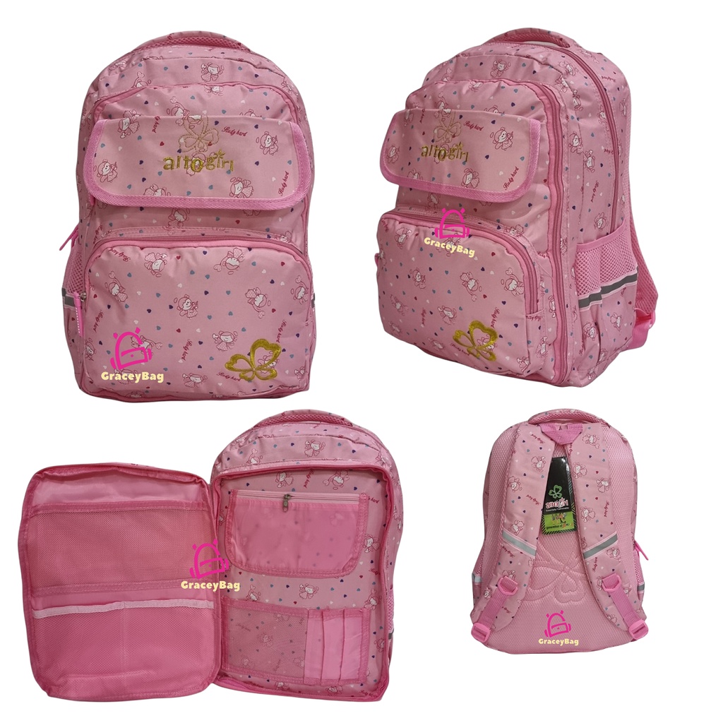 Gracey Bag 70810 Tas Ransel Sekolah Anak Perempuan Altogirl