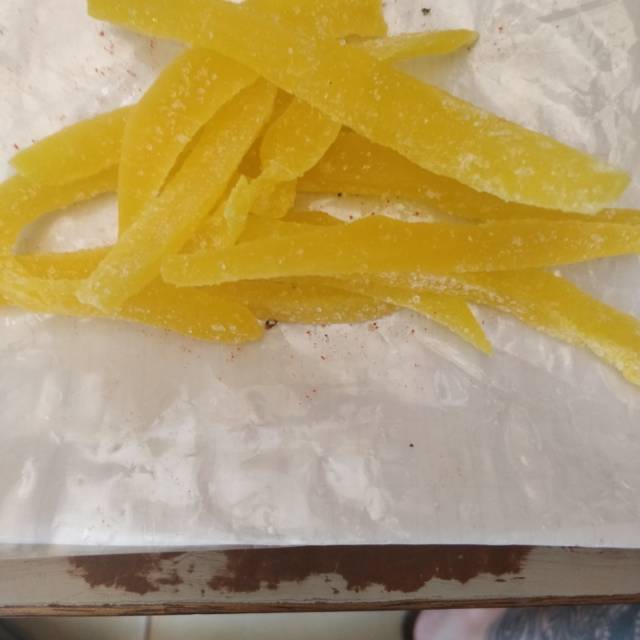 

MANISAN MANGGA IRIS GULA PER 100 GRAM