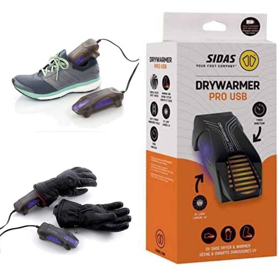 SIDAS DRYWARMER PRO USB WITH ANTI BACTERIAL ACTION pengering sepatu