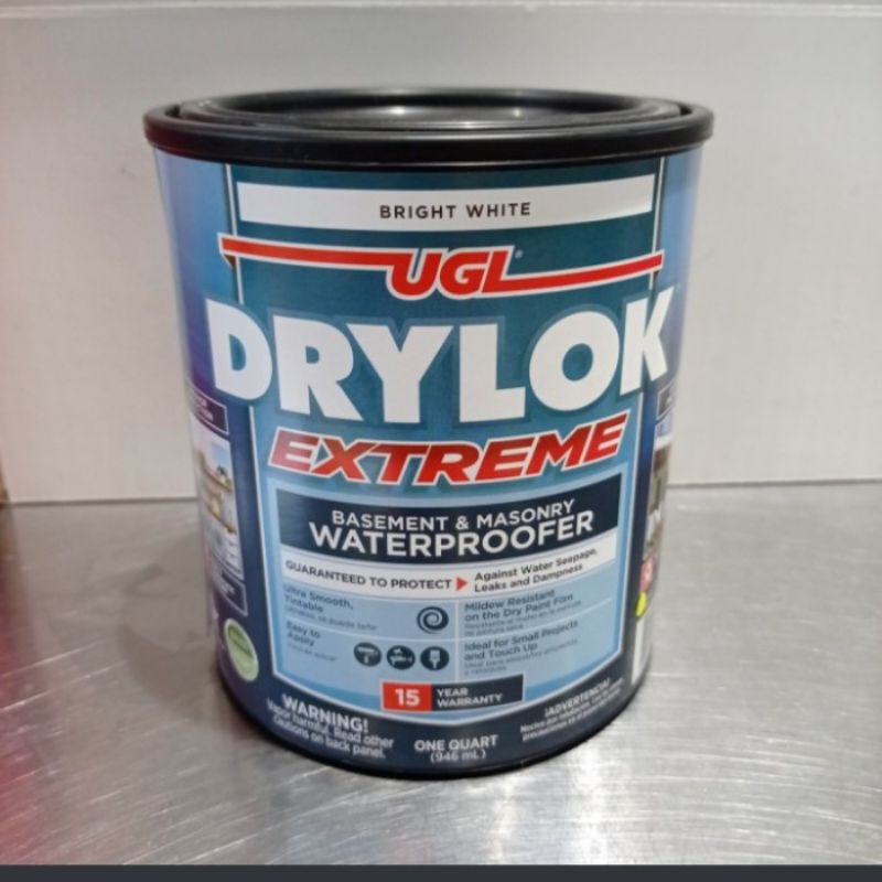 Drylok Extreme Waterproofer Cat Pelapis Anti Bocor 946 Ml - Putih
