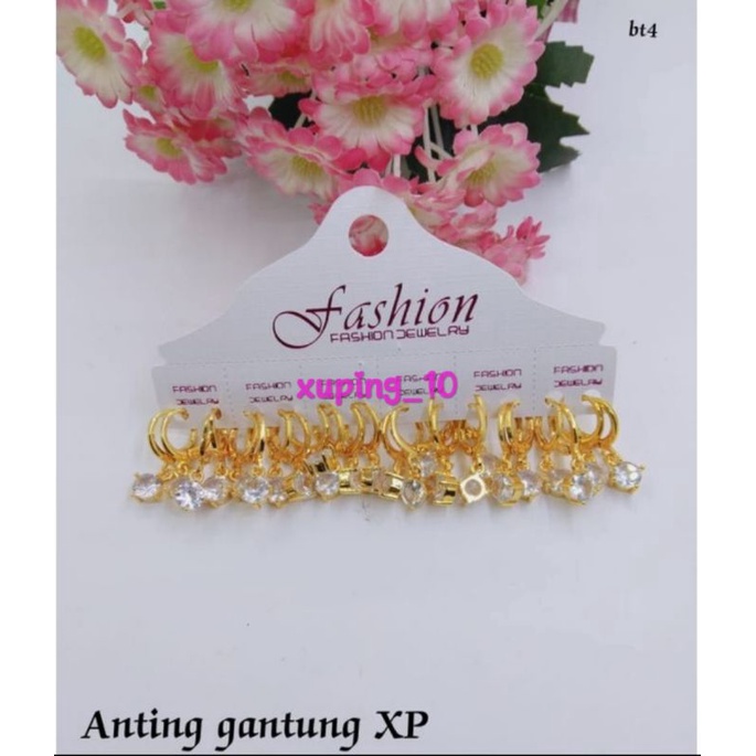 Grosir 1 Lusin anting dewasa xp gold
