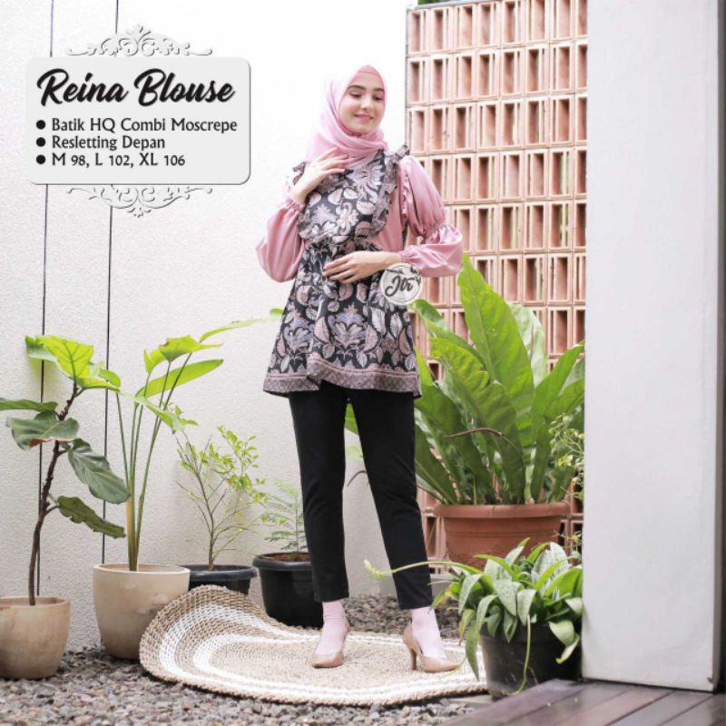 Atasan Batik Wanita PPBTK07 Modern Batik murah Casual Atasanbatik Wanita batik / Atasanwanita...queen