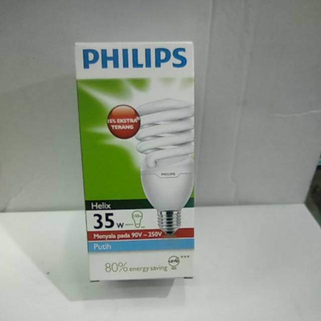 lampu philips helix 35w