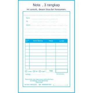 Nota 3 Rangkap 1 Rim Hangtag Bulat 6 Cm 2 Muka Laminasi Glossy 1 Muka