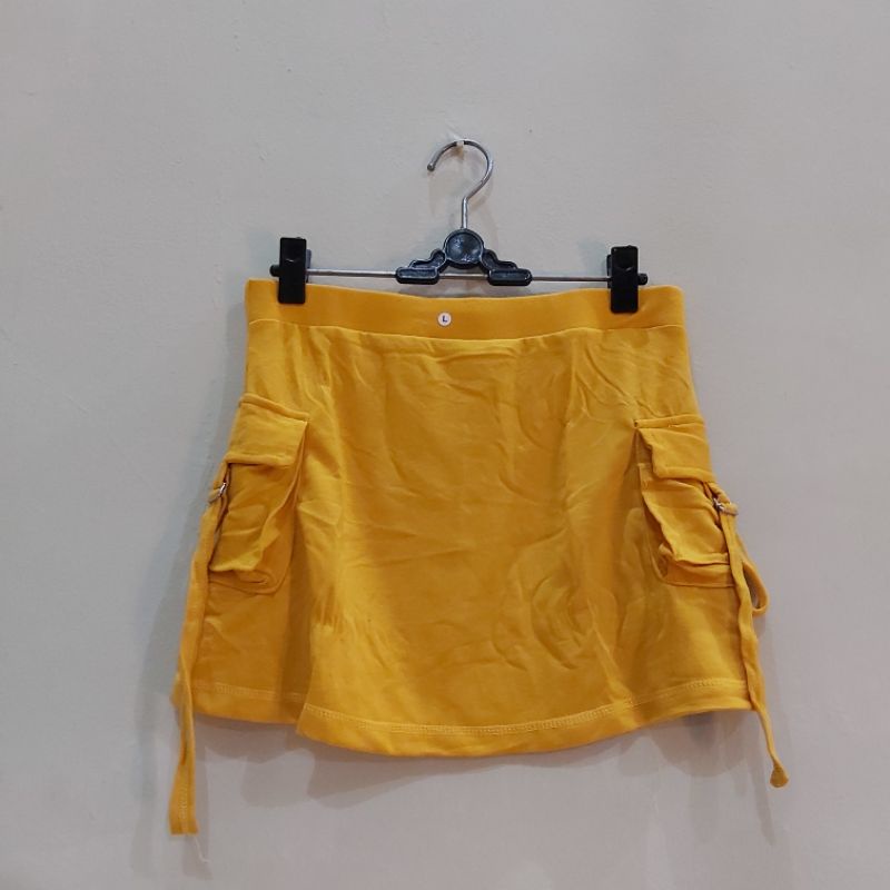 rok senam kantong samping ukuran M L XL XXL-2