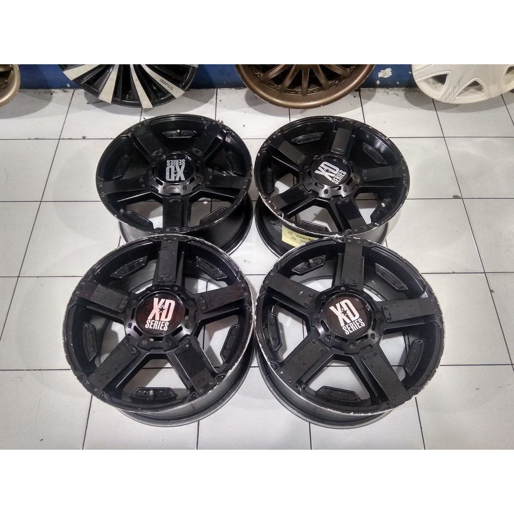 velg mobil Seken Rockstar ring 17 pcd 5x114 seken murah berkualitas