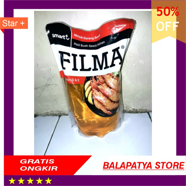 

CUMA HARI INI SAJA!!! 50 Off Filma Minyak Goreng 2L