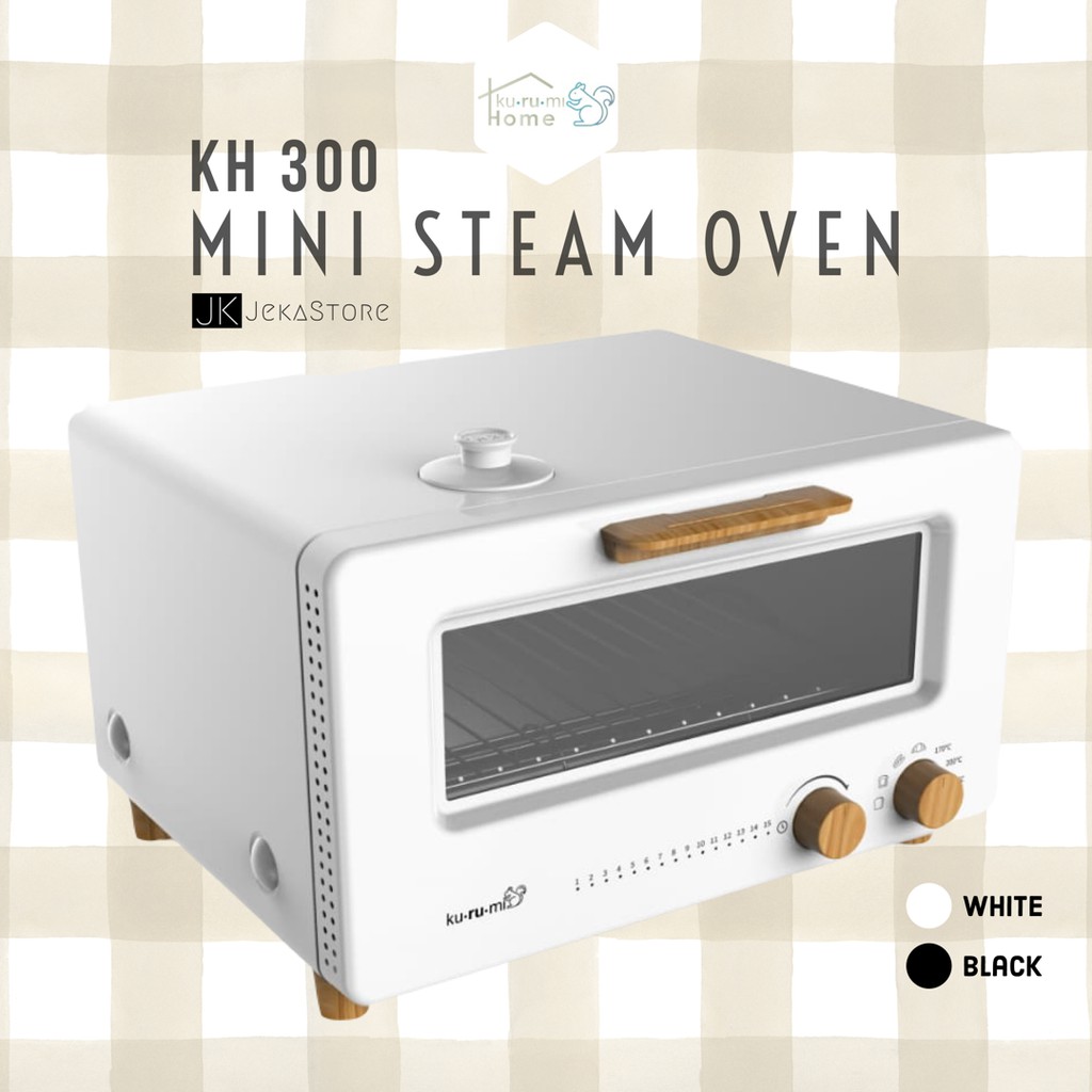 Kurumi Home KH-300 Mini Oven Steam Toaster