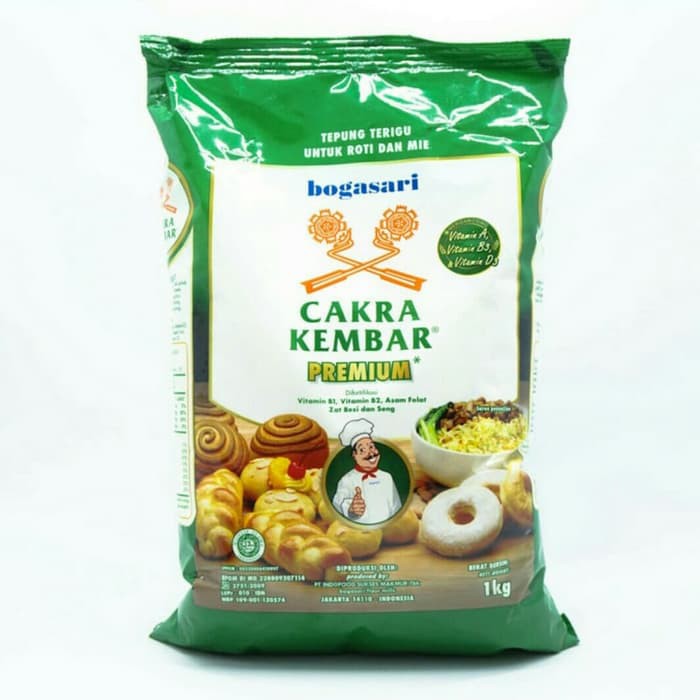 

Tepung Terigu Cakra Premium 1kg