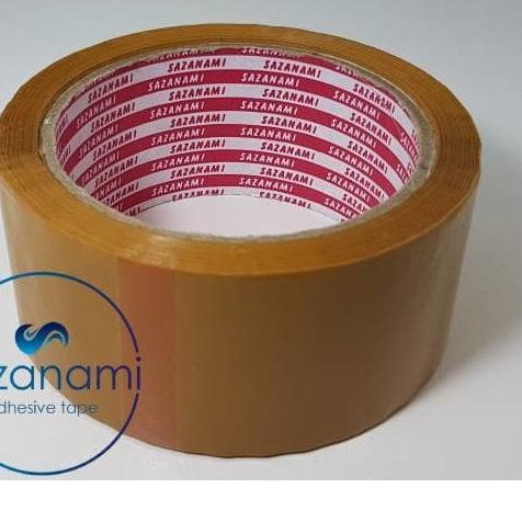 

Premium! Lakban Bening 2" Inch 80Y Yard Sazanami Opp Tape Isolasi Selotip, Kl0.....
