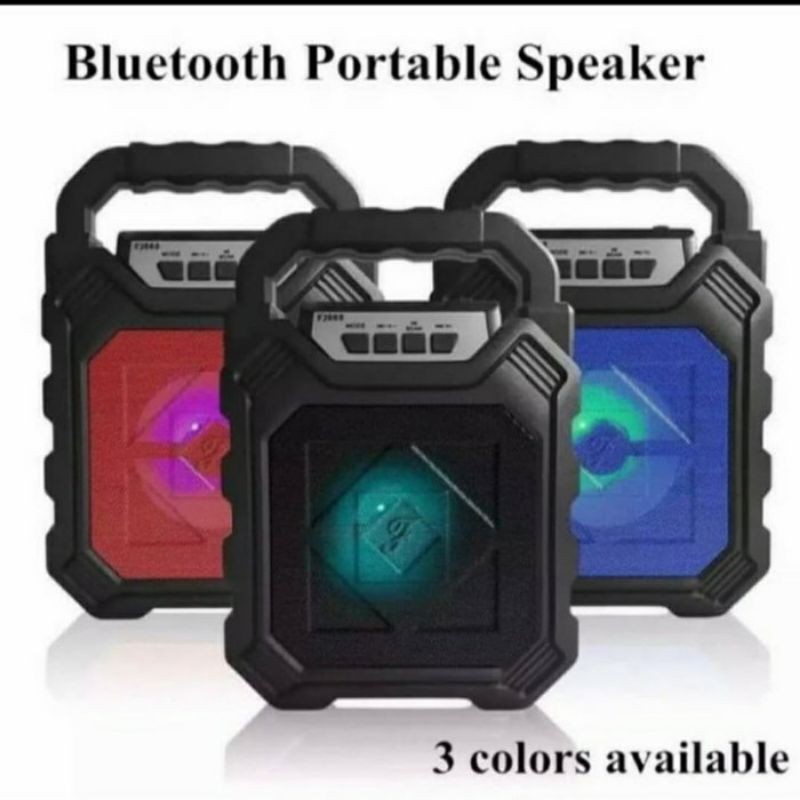 Speaker spiker wireless bluetooth 668 H portable plus mic