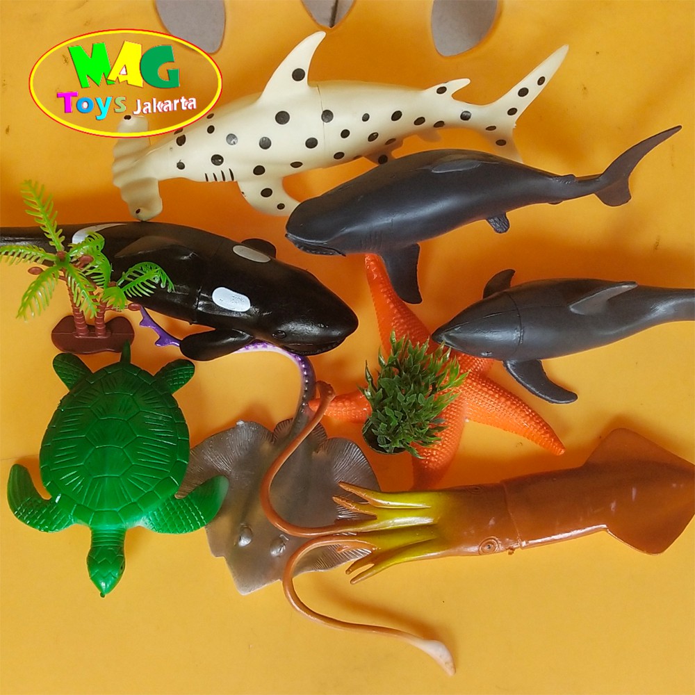 MAINAN BINATANG LAUT SEA ANIMAL Shopee Indonesia