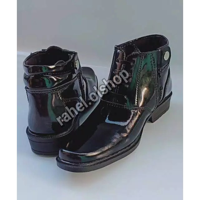 SEPATU PDH 03 POLISI KILAP BERKUALITAS DAN AWET