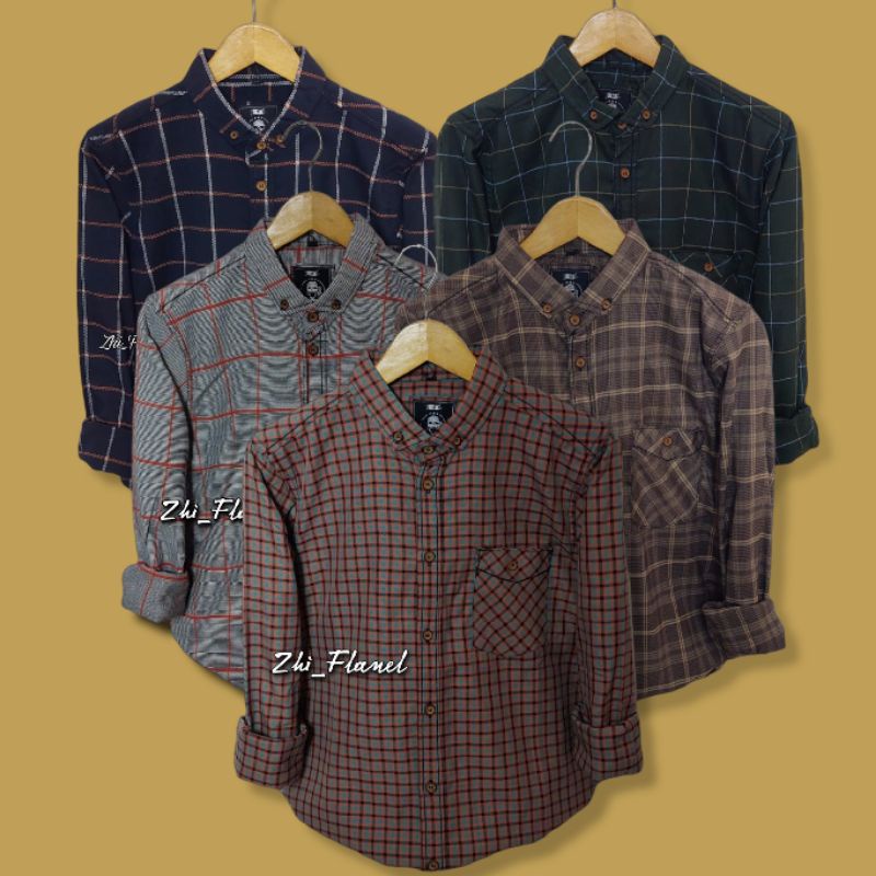 Baju Kemeja flanel malebe rock/kemeja outfit/kemeja kasual/ kemeja pria dan wanita terbaru kualitas 