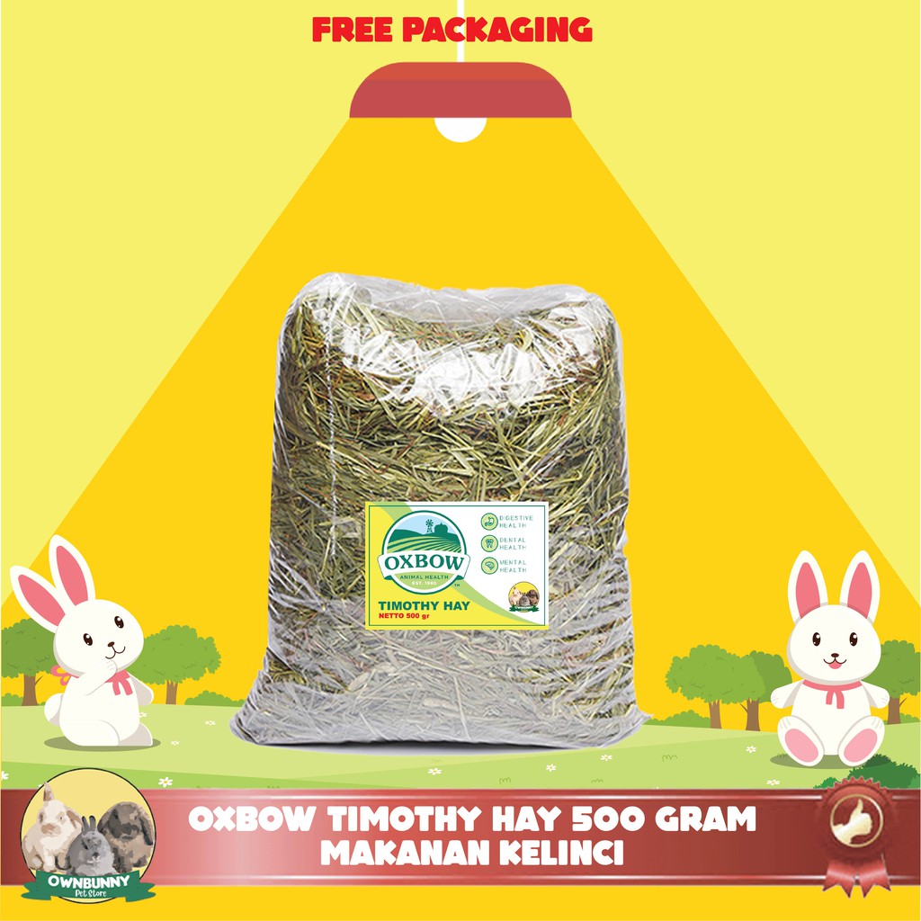 Oxbow Timothy Hay 500gr Rumput Kelinci