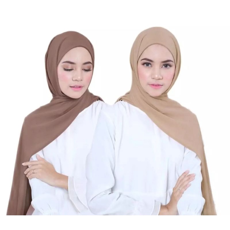 Pashmina inner Dinda hauw 2in1