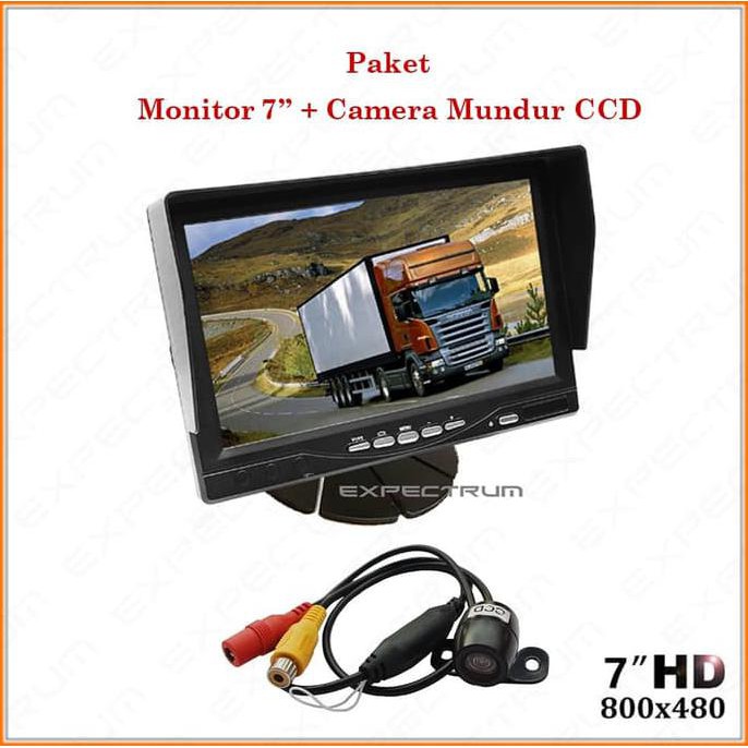 Monitor TV Ondash 7 inch - PAKET Monitor TV 7 inch & Kamera CCD