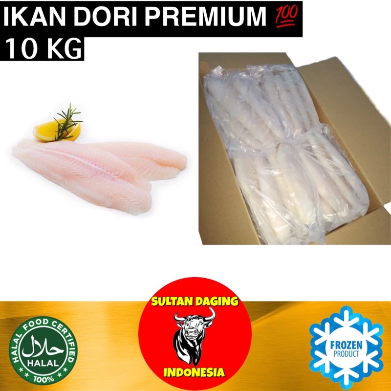 

IKAN DORI 10 KG PREMIUM QUALITY TANPA KULIT/ IKAN DORI 10KG/ IKAN DORI FILLET 10KG/ IKAN DORI FILLET
