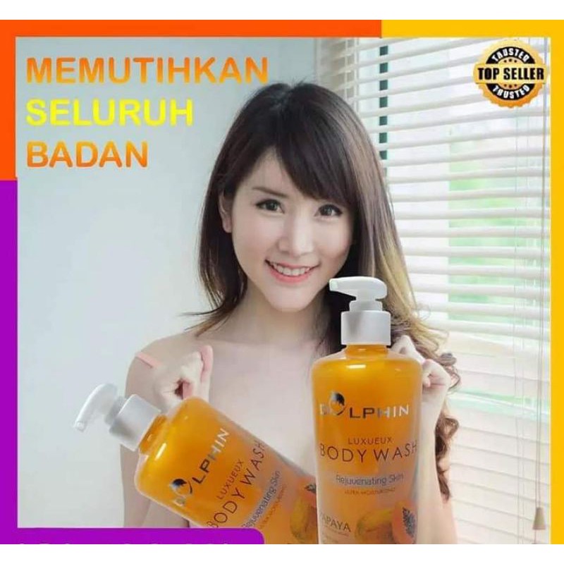 fasial wash dolpin papaya 500 mil