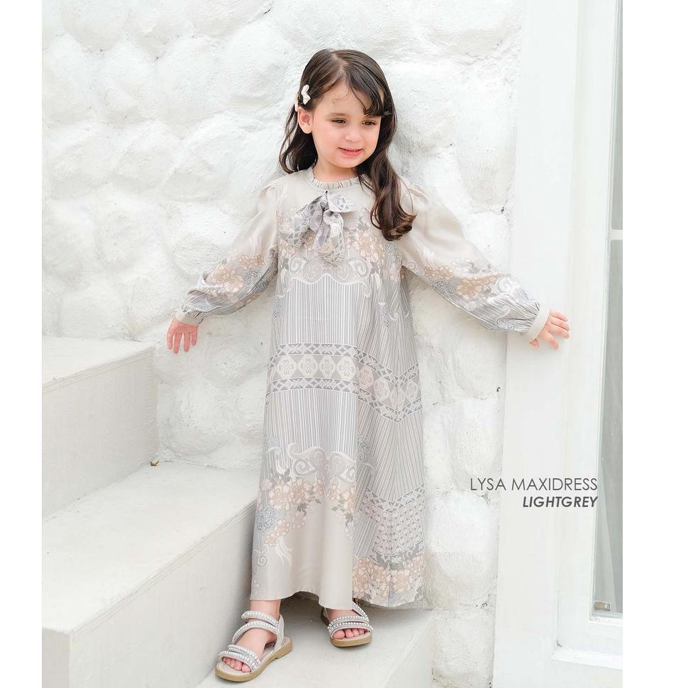 NBL.115544 ▫ Mayoutfit Zatif Family Set Lightgrey | Sarimbit Lebaran Gamis Koko