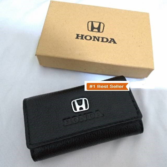 Super Promo Bahan Kulit Dompet STNK HONDA Gantungan Kunci Mobil Motor Logo honda Branded_MGM27