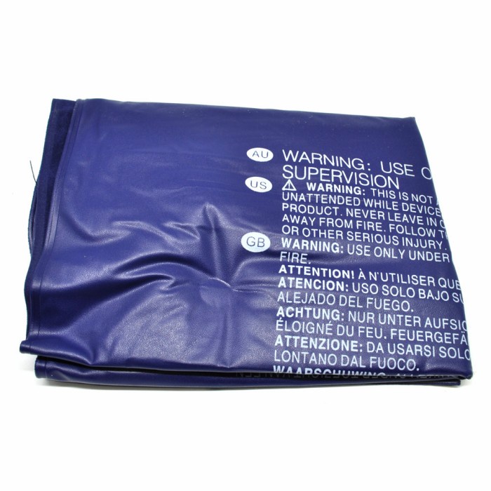 Bantal Angin Inflatable PVC Nexk Pillow High Rest Biru