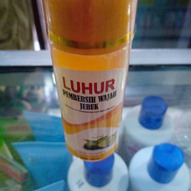 Luhur Skincare pembersih wajah jeruk