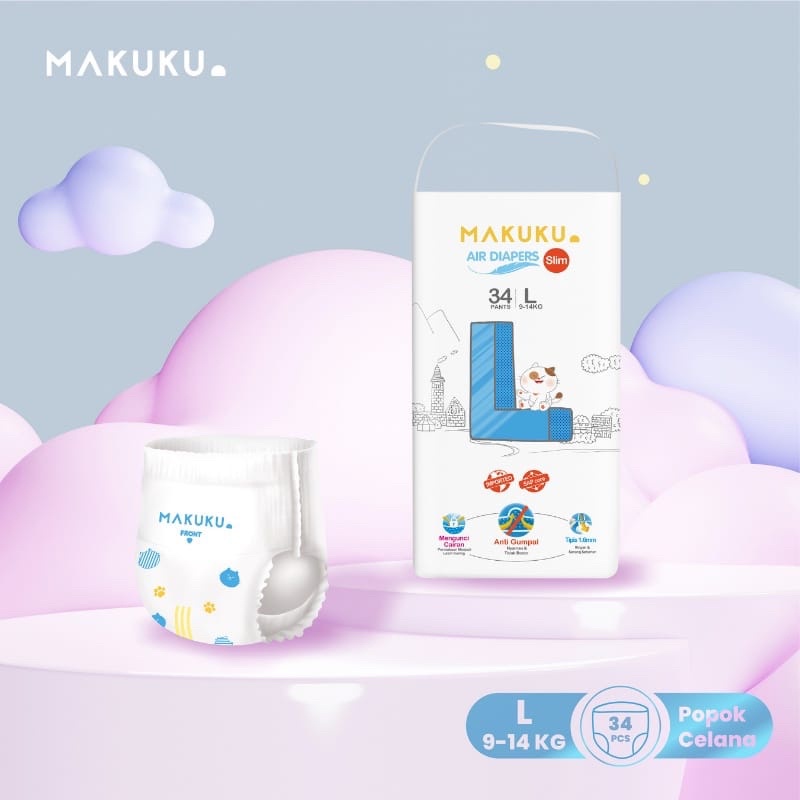 Makuku Air Diapers size L