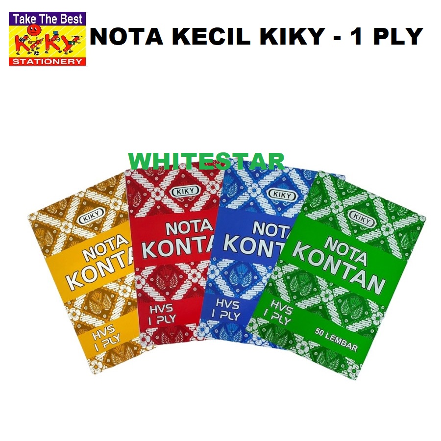 

nota kontan kiky kecil - 1 ply