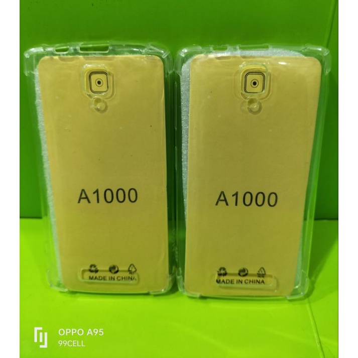 Silikon Bening Anti Crack Clear Case Lenovo A1000